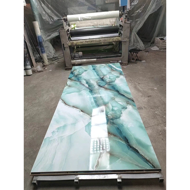 PVC UV мраморен панел за стена